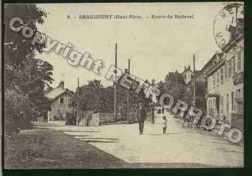 Ville de BEAUCOURT Carte postale ancienne